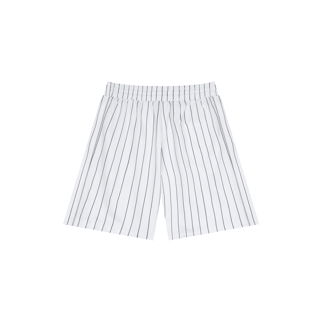 Unisex Striped Loose Fit Shorts