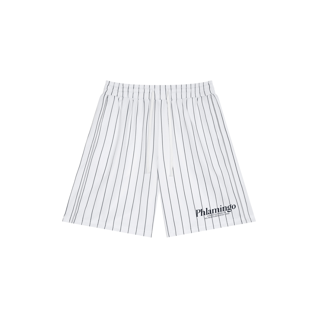 Unisex Striped Loose Fit Shorts
