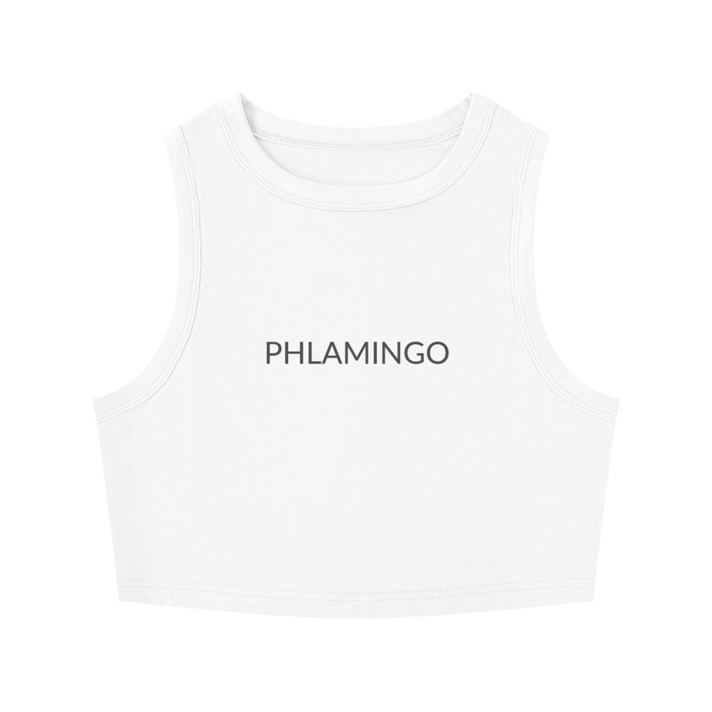 Women's Tight Crewneck Crop Tank Top