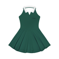 Women's Collared Halter A-Line Tennis Dress
