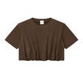 Women’s Crop Bubble Hem T-Shirt