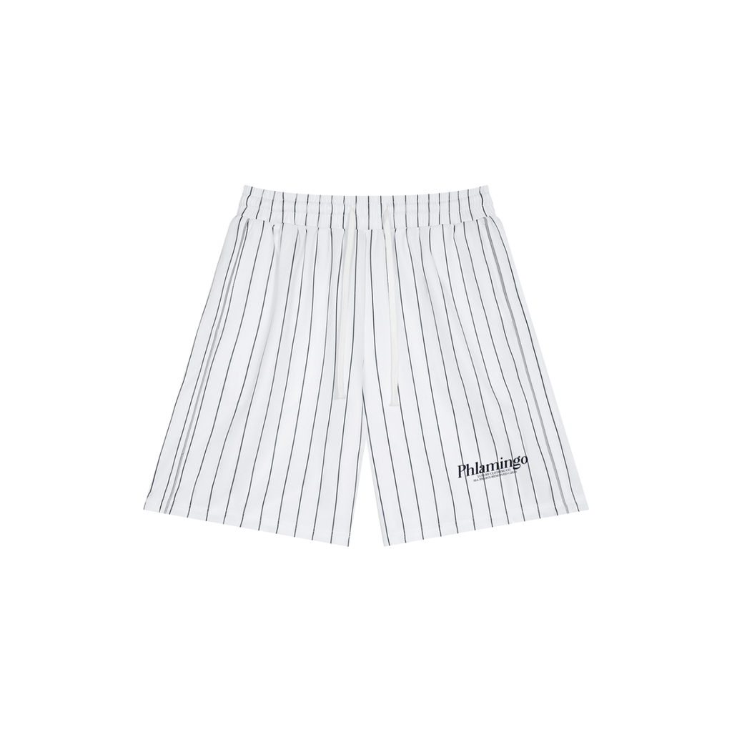 Unisex Striped Loose Fit Shorts
