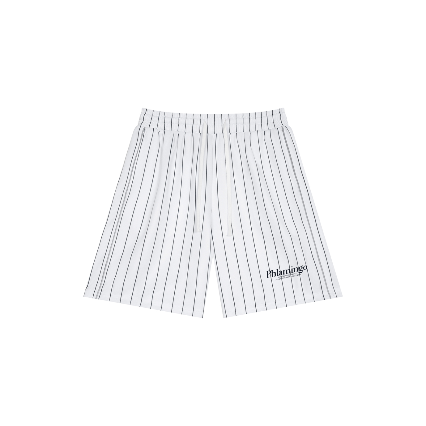 Unisex Striped Loose Fit Shorts