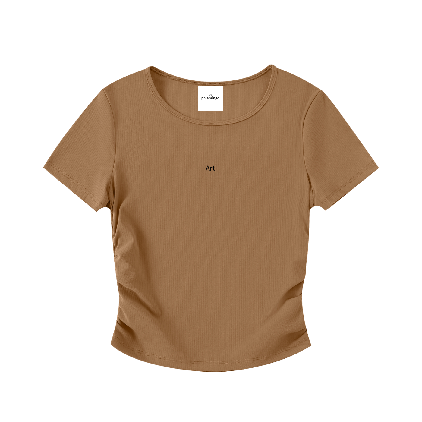Ruched Bodycon Crop Top