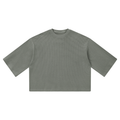 Unisex Waffle Boxy T-Shirt